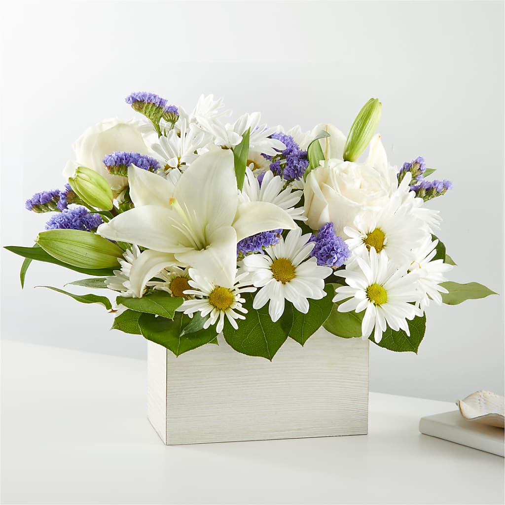 Beyond Blue Box Bouquet – Maroa Miami Llc, Miami FL