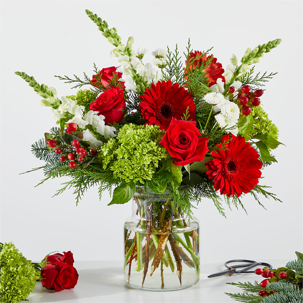Merry Moment Bouquet – A Florist Original – Maroa Miami Llc, Miami FL