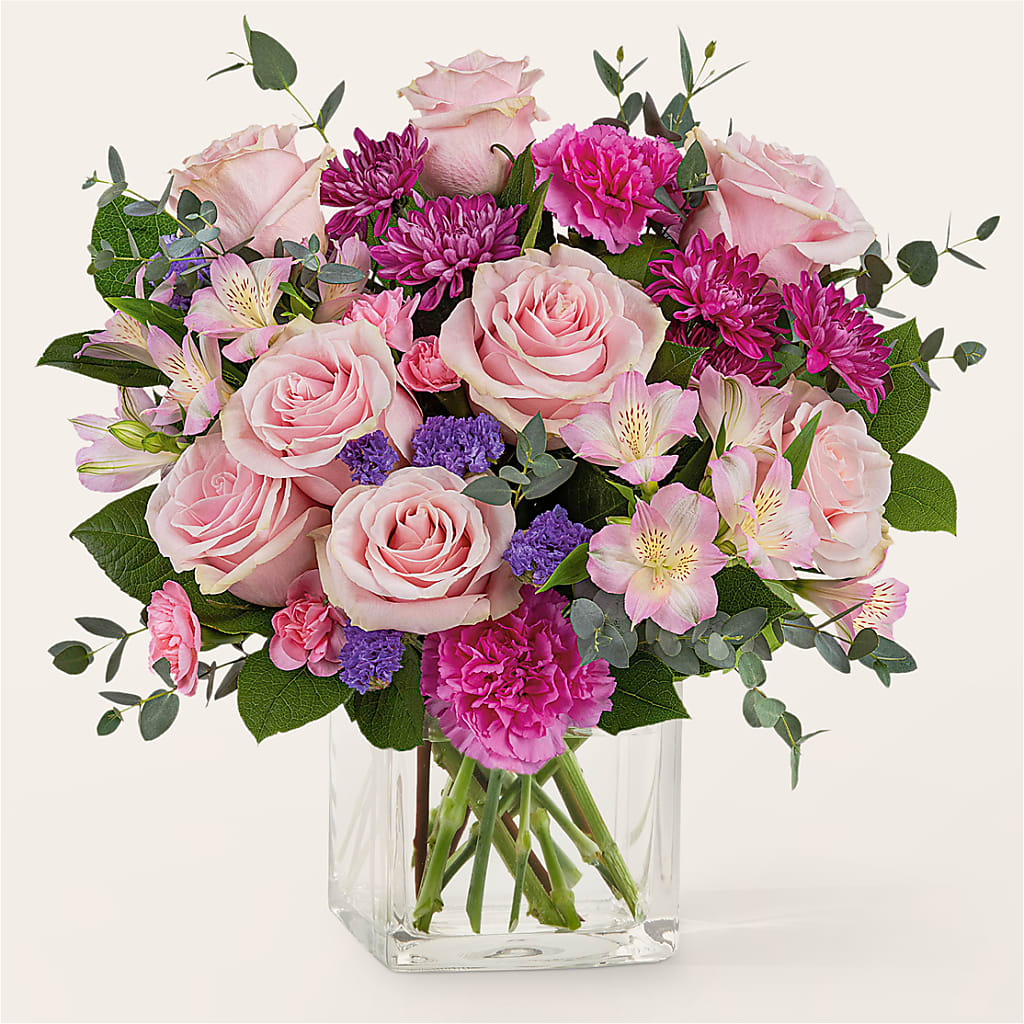 Rosy Radiance Bouquet – Maroa Miami Llc, Miami FL