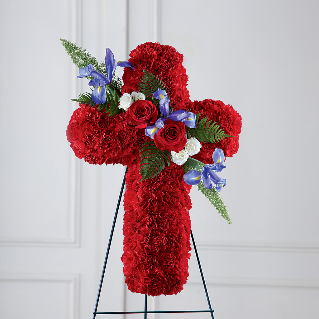 Faithful Hero Floral Cross – Maroa Miami Llc, Miami FL