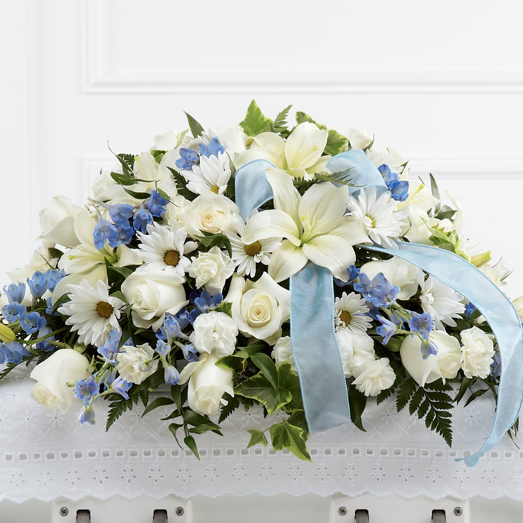 Tender Treasure Casket Spray – Maroa Miami Llc, Miami FL