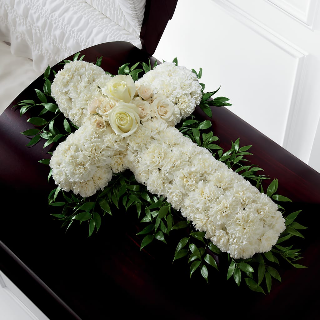 Peaceful Memories Casket Spray (Standard) – Maroa Miami Llc, Miami FL