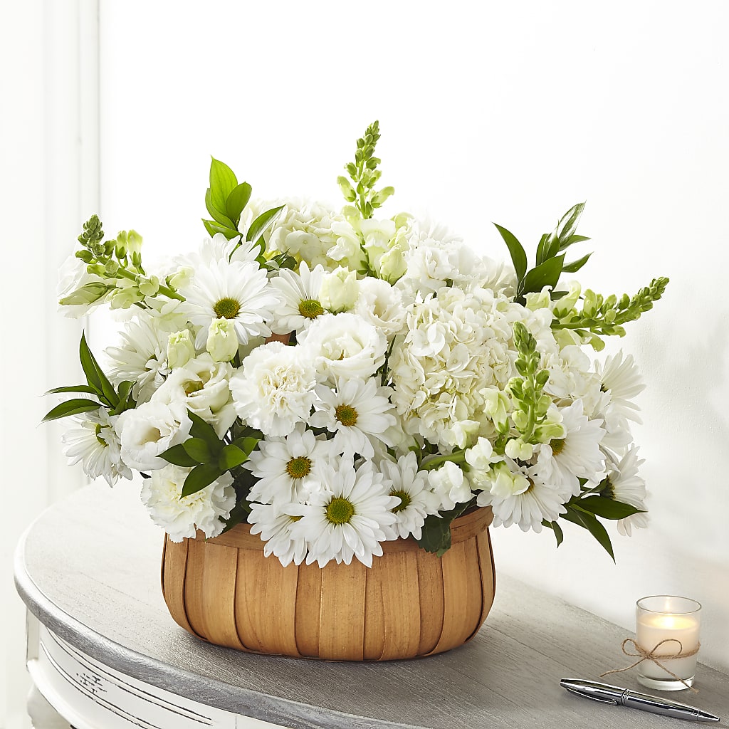 Pure Ivory Basket – Maroa Miami Llc, Miami FL