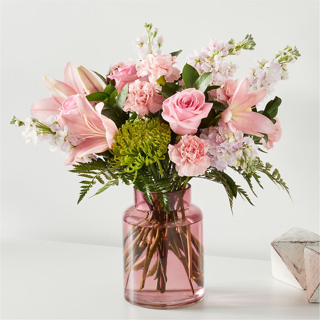 Pretty in Pink Bouquet – Maroa Miami Llc, Miami FL