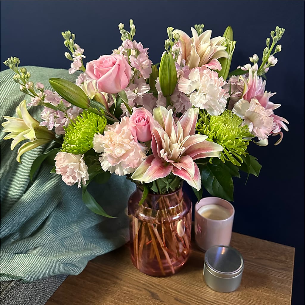 Pretty in Pink Bouquet – Maroa Miami Llc, Miami FL