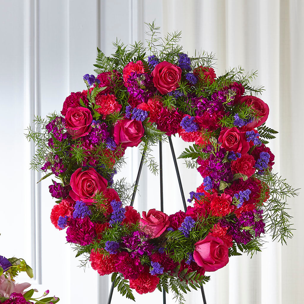 Calming Colors Wreath – Maroa Miami Llc, Miami FL