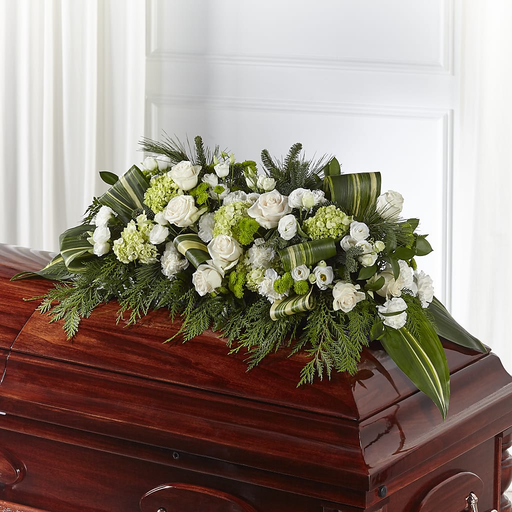 Hopeful Gesture Casket Spray – Maroa Miami Llc, Miami FL