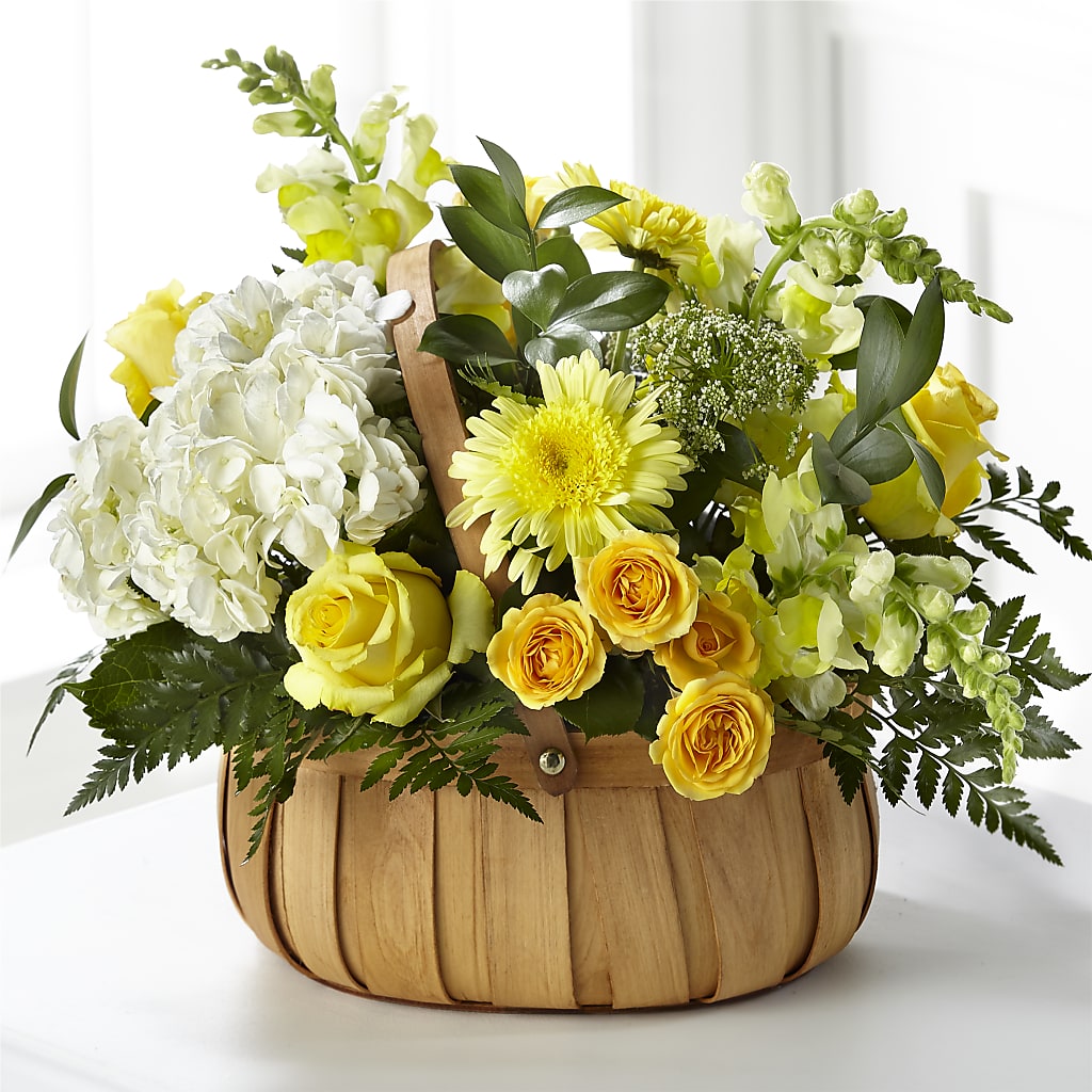 Rustic Remembrance Basket – Maroa Miami Llc, Miami FL
