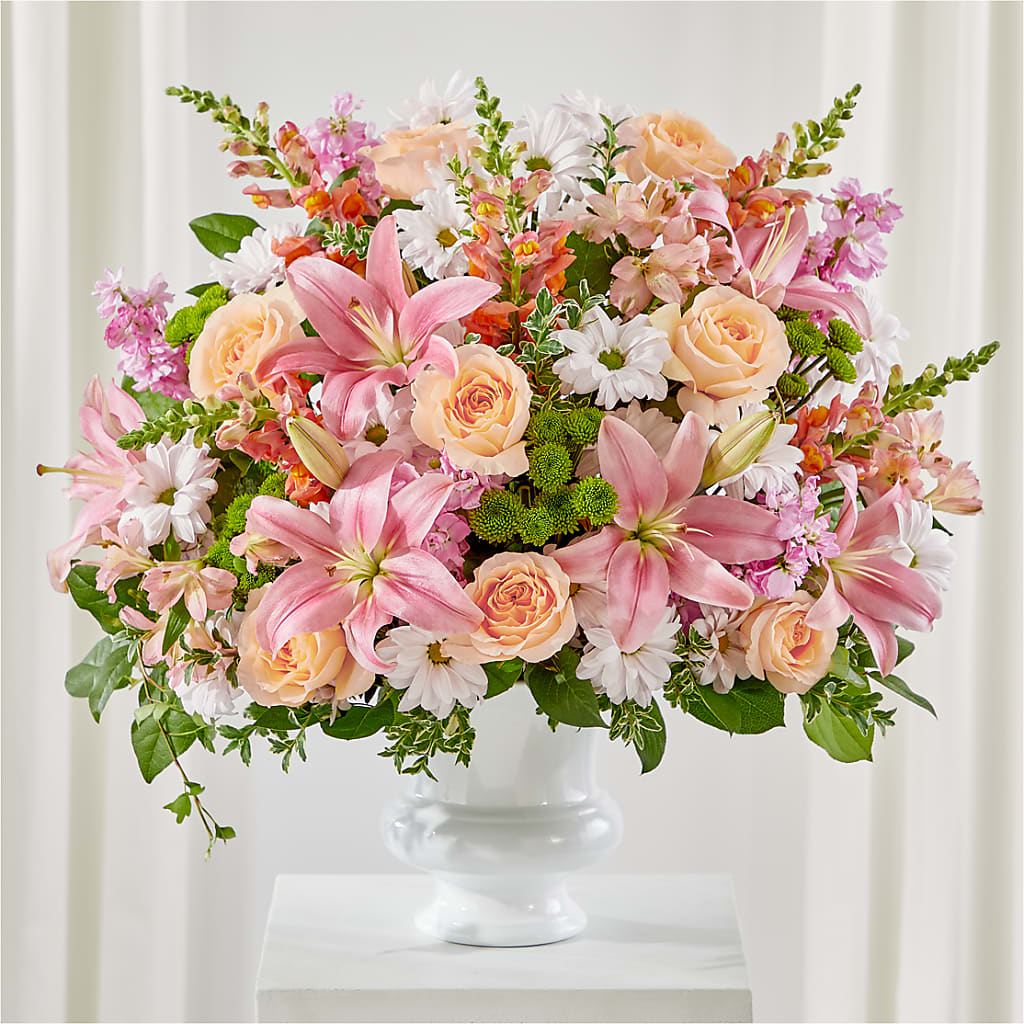 Heartfelt Gesture Urn Arrangement – Maroa Miami Llc, Miami FL