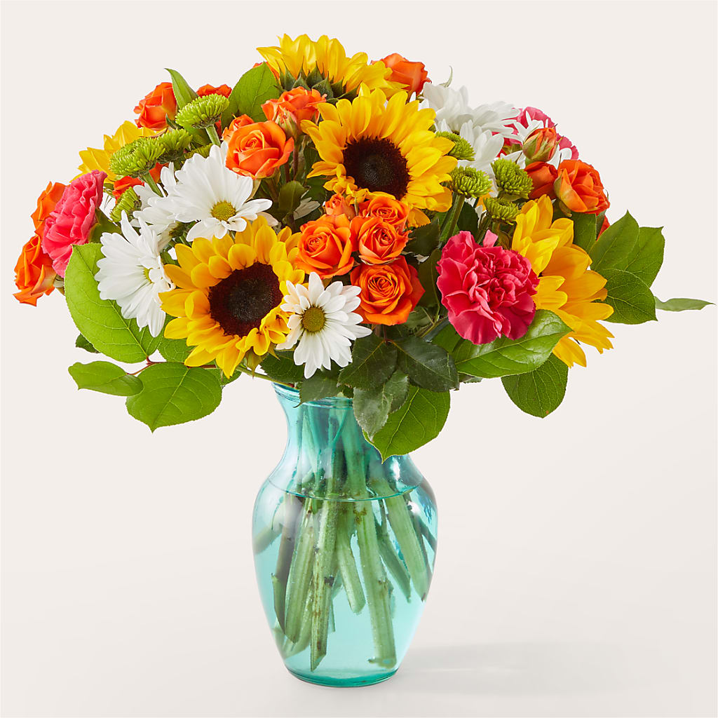 Sun-drenched Blooms Bouquet – Maroa Miami Llc, Miami FL