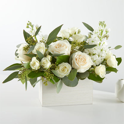 Fresh Linen Box Bouquet –  Maroa Miami Llc, Miami FL