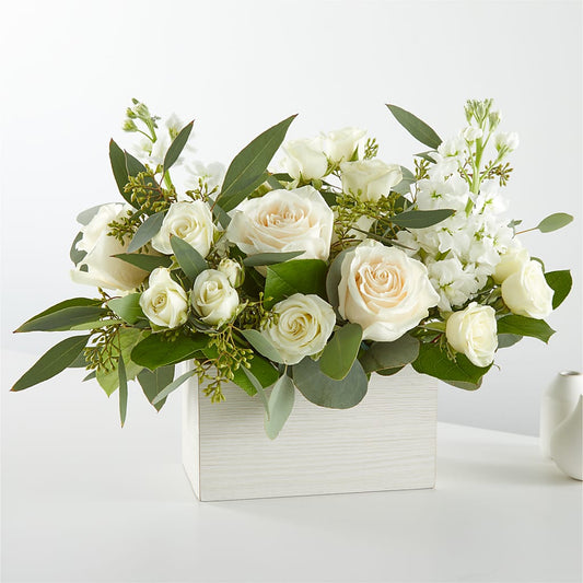 Fresh Linen Box Bouquet –  Maroa Miami Llc, Miami FL