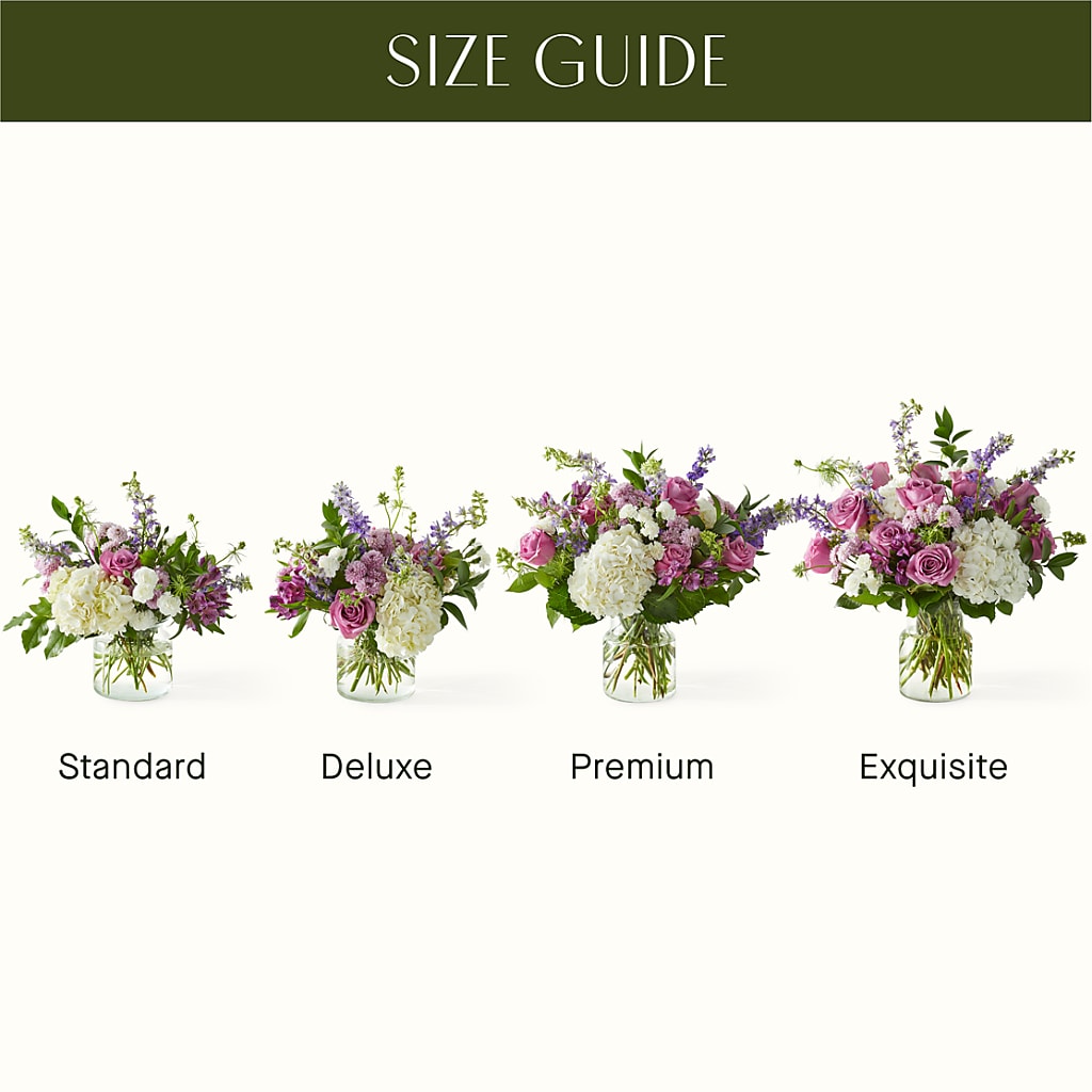 Violet Caress Bouquet –  Maroa Miami Llc, Miami FL