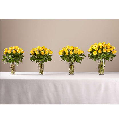 Long Stem Yellow Rose Bouquet –  Maroa Miami Llc, Miami FL