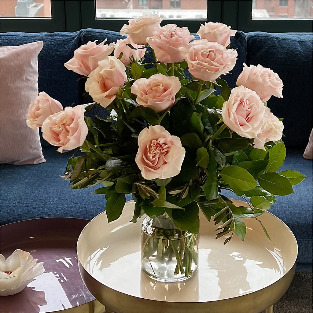 Long Stem Pink Rose Bouquet –  Maroa Miami Llc, Miami FL