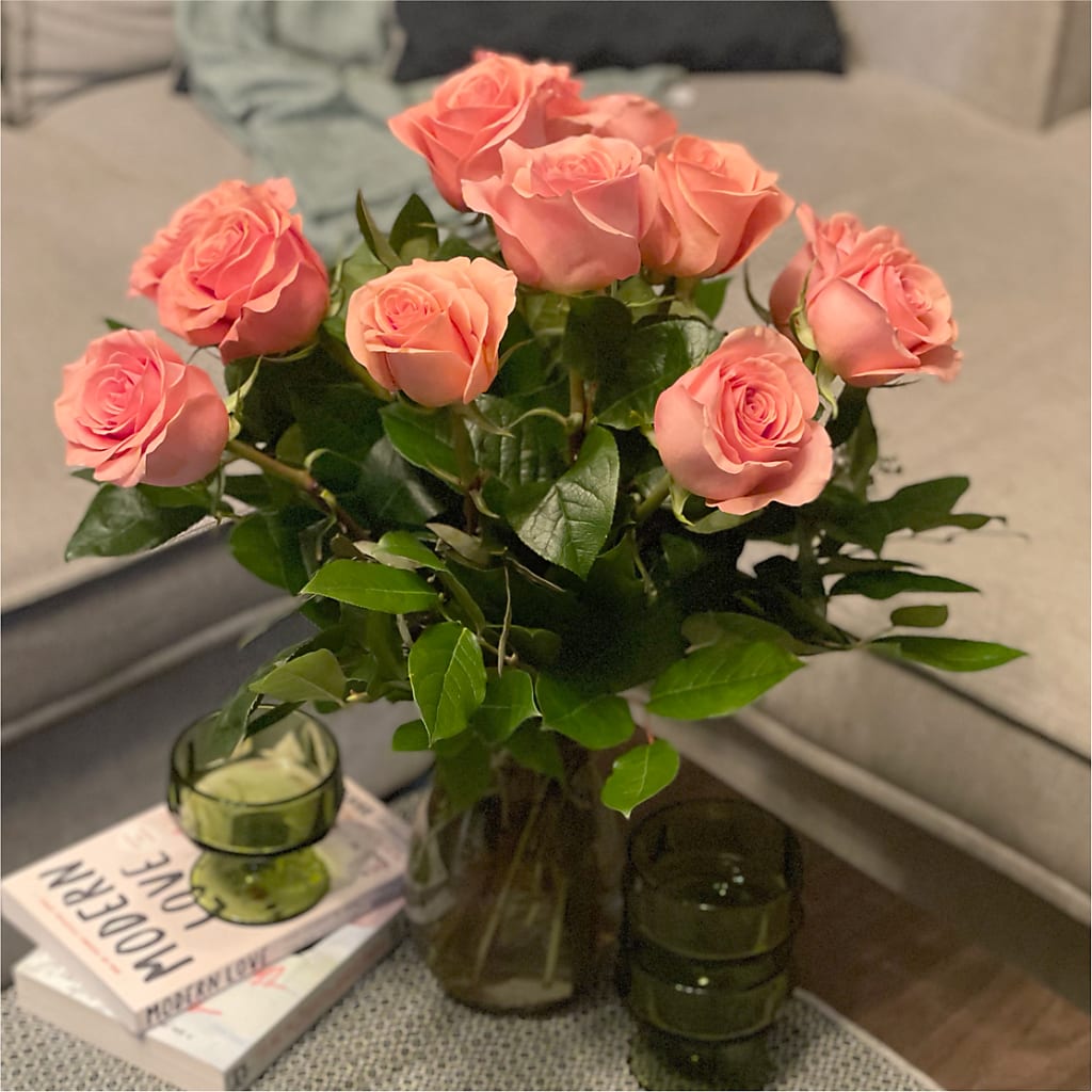 Long Stem Pink Rose Bouquet –  Maroa Miami Llc, Miami FL