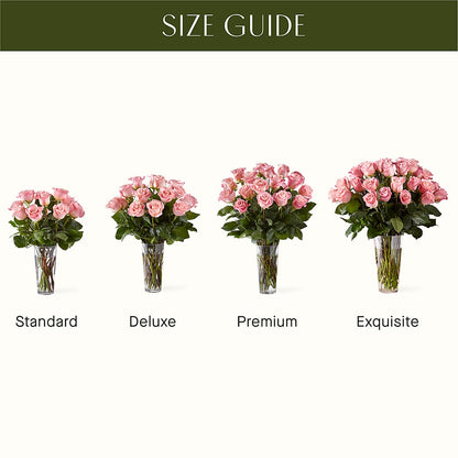 Long Stem Pink Rose Bouquet –  Maroa Miami Llc, Miami FL