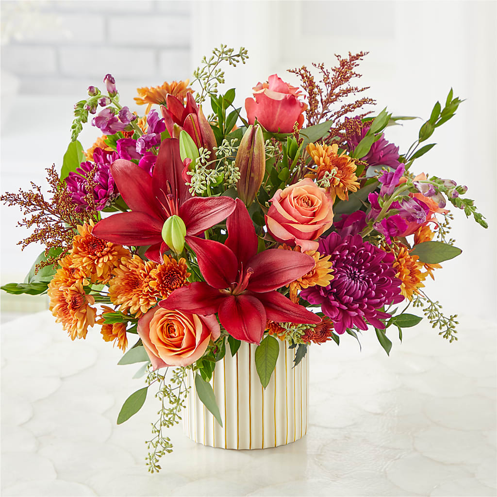 Burgundy Landscape Bouquet –  Maroa Miami Llc, Miami FL
