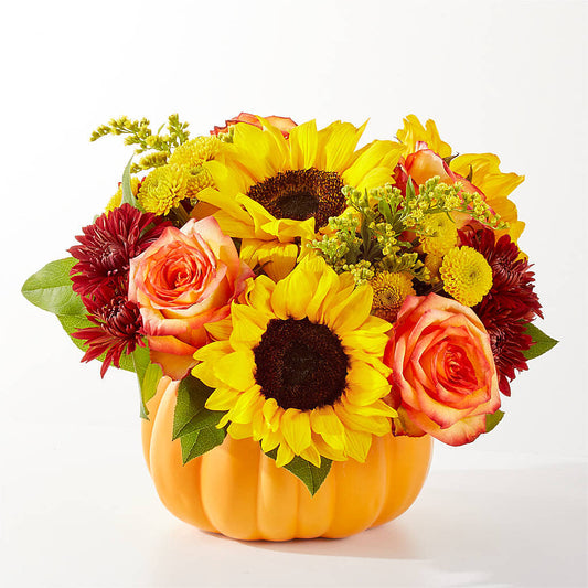Golden Gourd Pumpkin Bouquet –  Maroa Miami Llc, Miami FL