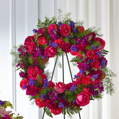 Calming Colors Wreath –  Maroa Miami Llc, Miami FL