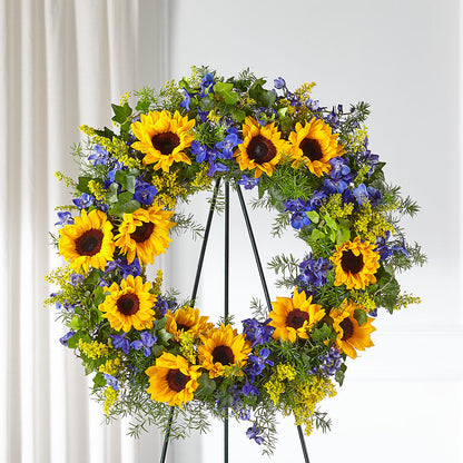 Bright Rays Wreath –  Maroa Miami Llc, Miami FL