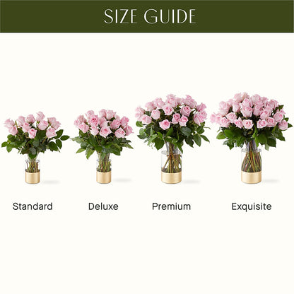 Picture Perfect Pink Rose Bouquet –  Maroa Miami Llc, Miami FL