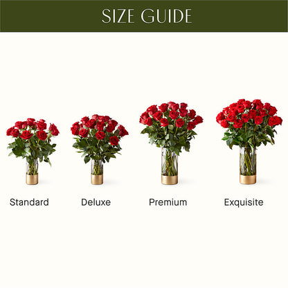 Classic Love Red Rose Bouquet –  Maroa Miami Llc, Miami FL